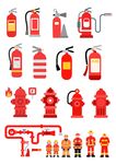消防元素图标集合