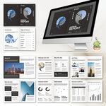 展示画册InDesign模板