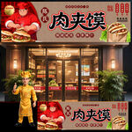 肉夹馍门头