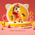 2026马年卡通形象