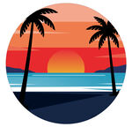 露营地酒吧网红地标日落打卡拍照