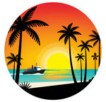 露营地酒吧网红地标日落打卡拍照