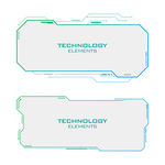 芯片电路科技风格边框