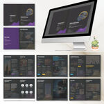 高端画册InDesign模板