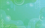 清新渐变几何背景图
