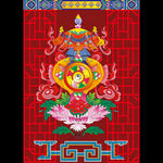 藏式吉祥八宝图案