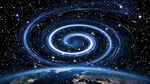旋涡宇宙星空