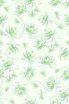 清新绿花卉图案背景