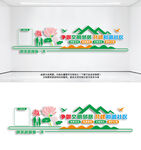 和谐社区文明邻里宣传墙