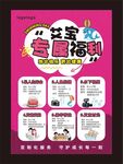 宝宝专属福利海报