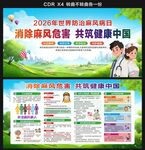 世界防治麻风病日展板