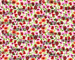 多彩花卉图案纹理背景
