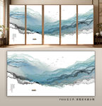 新中式意境水墨画