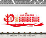 核心价值观文化墙