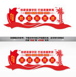 清廉学校文化墙