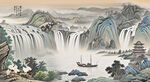 水墨画风景画