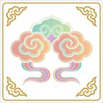 传统中式祥云图案设计