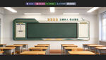 学校黑板墙