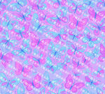 梦幻蝴蝶渐变图案背景