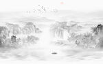 意境水墨山水
