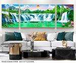 山水客厅装饰画