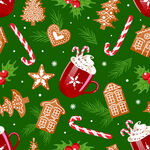 圣诞主题节日装饰图案