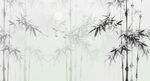 水墨竹子