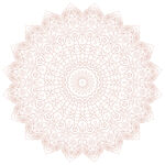 圆形线条装饰花纹