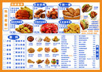 美味小吃菜单展示