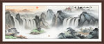 大厅山水画