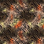 抽象豹纹图案纹理