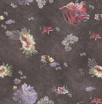 复古花卉图案布料纹理