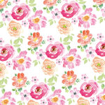 缤纷花卉图案清新又甜美