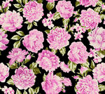 粉色牡丹花图案背景