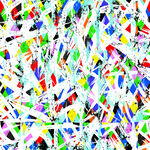 缤纷多彩抽象几何图案