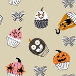 万圣节甜点图案背景图