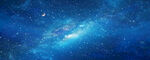 蓝色星空天花软膜背景