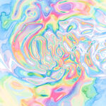 梦幻炫彩抽象流体图案