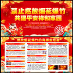 禁止燃放烟花爆竹