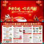 2026年春运安全展板