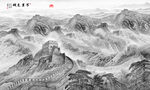 长城背景画