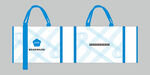 蓝白手提袋设计效果图