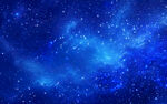 蓝色宇宙星空背景图素材