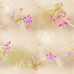 淡雅粉色花卉背景图