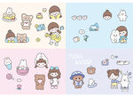 可爱卡通角色图案集合