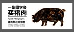 猪肉分割图