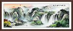 锦绣山河国画