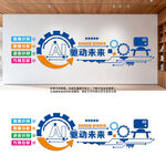 AI科技文化墙人工智能科技企业