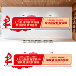 教育强国文化墙