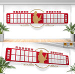 学校教师风采照片墙